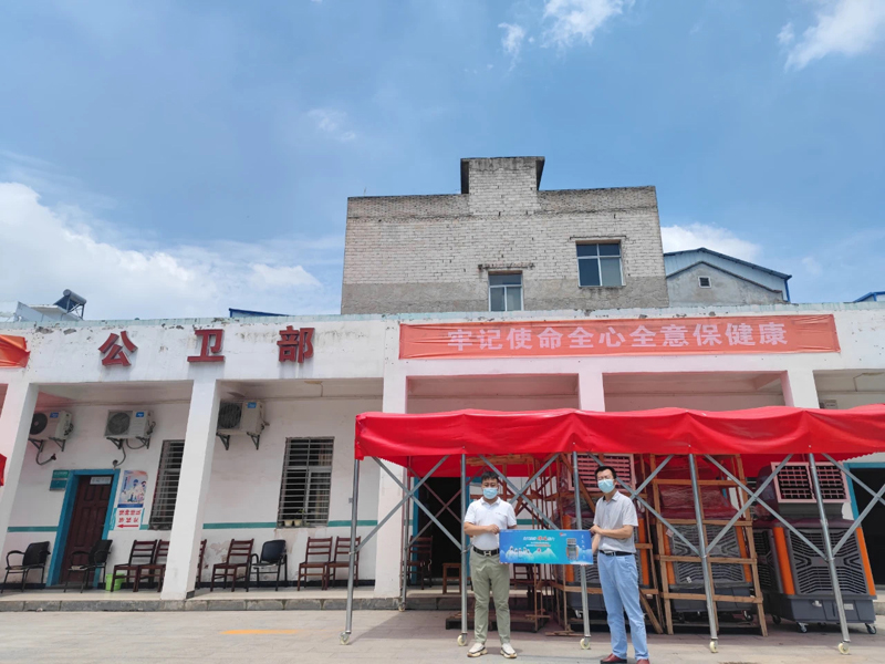 全民抗疫，瑞風(fēng)助力 瑞泰風(fēng)關(guān)愛在行動(dòng)-湖北麻城市檢測(cè)點(diǎn)